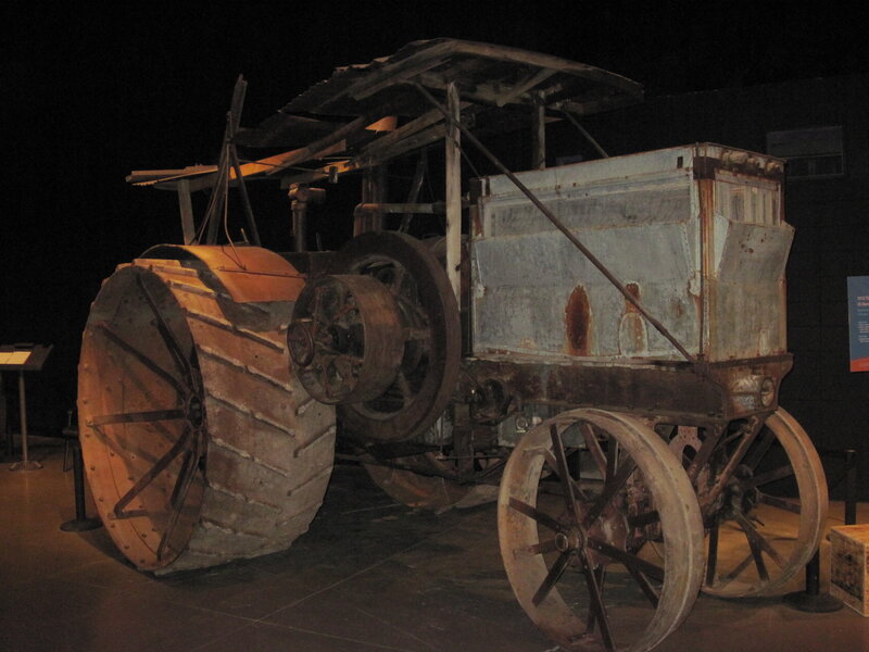 Old Tractor in Museum