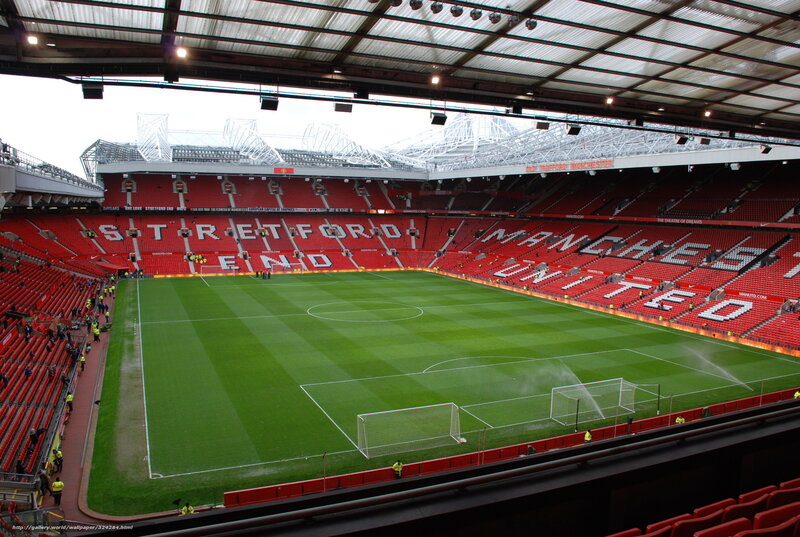 Old Trafford football stadium