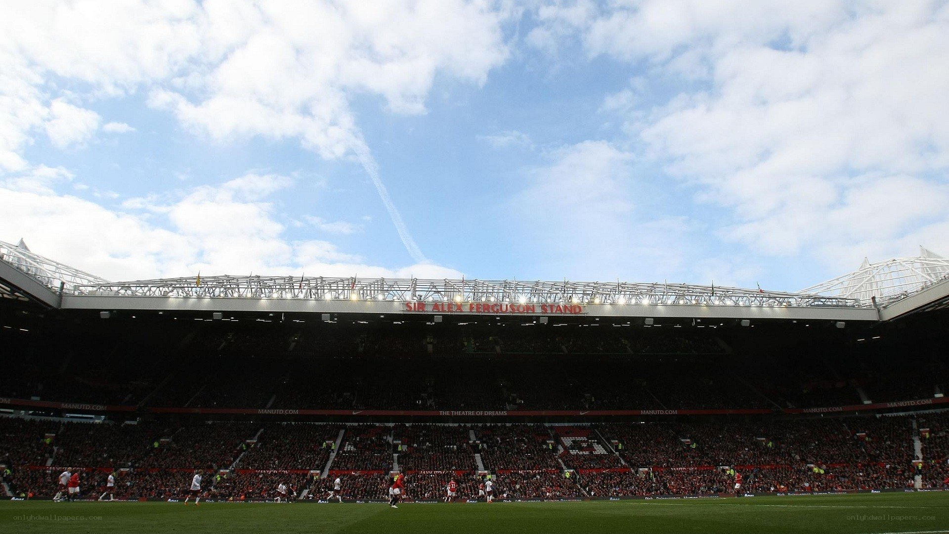 Old Trafford stadium view