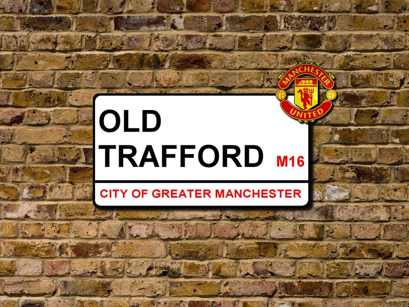 Old Trafford street sign