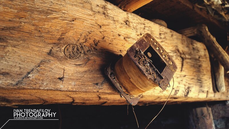 Old Transformer on Wood