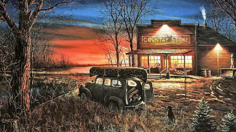 Old Truck at Country Store