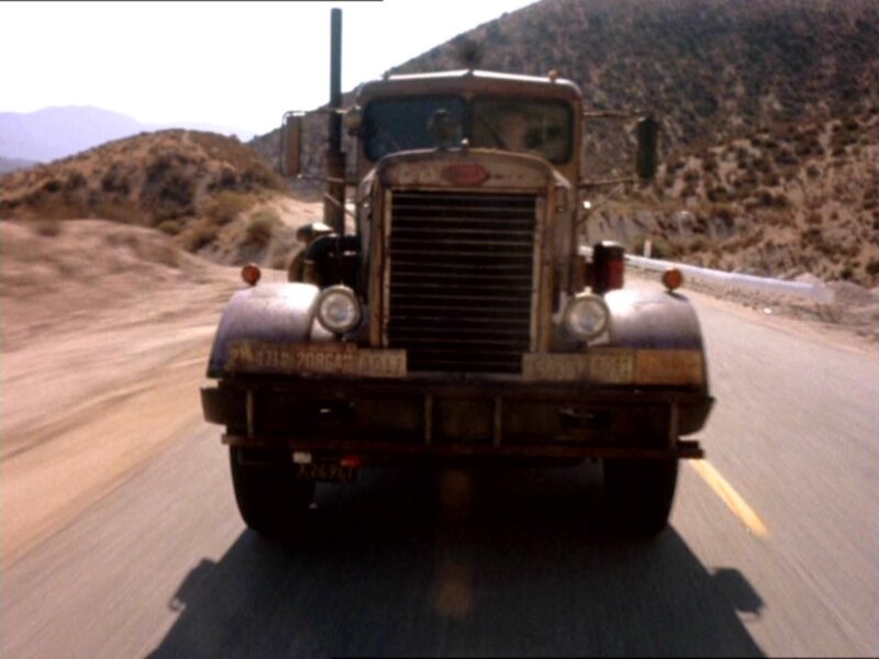 Old Truck on Road