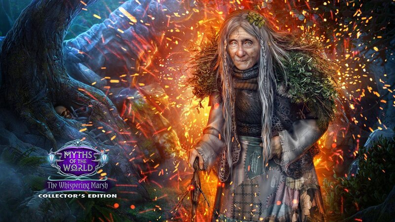 Old Woman in Forest