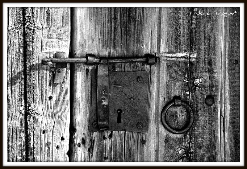 Old Wooden Door Lock