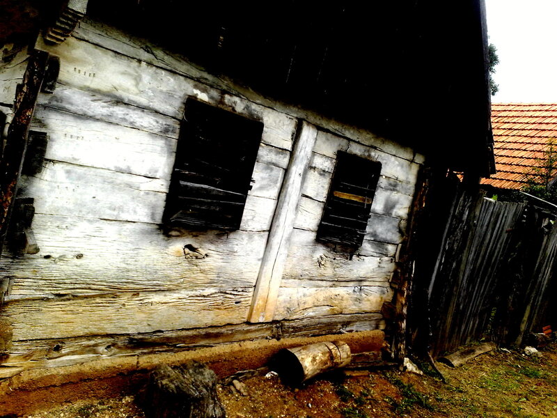 old wooden house exterior