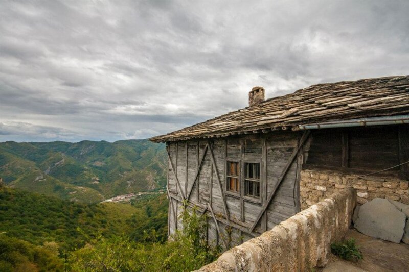 Old Wooden House — Gray, Dramatic