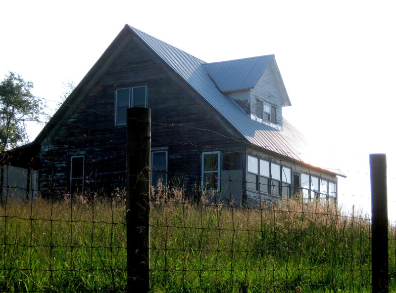 Old Wooden House — Green, Serene