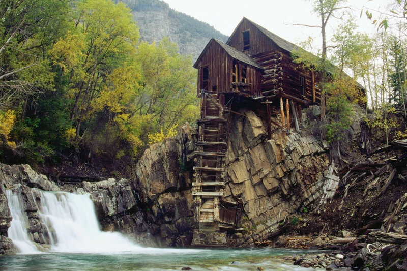 Old Wooden Mill — Brown, Serene