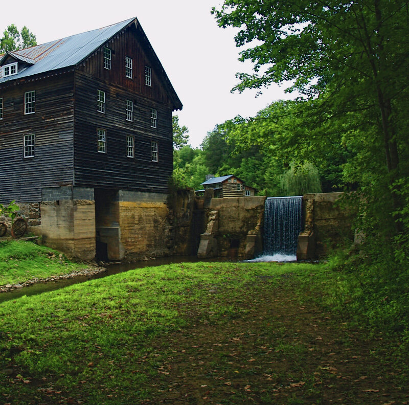 Old Wooden Mill — Green