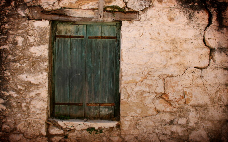 Old Wooden Shutter