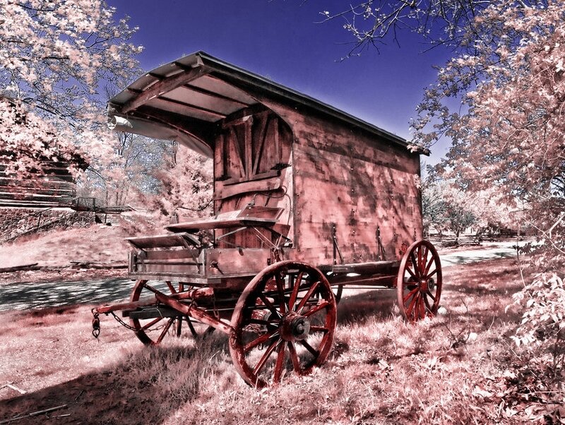 Old Wooden Wagon