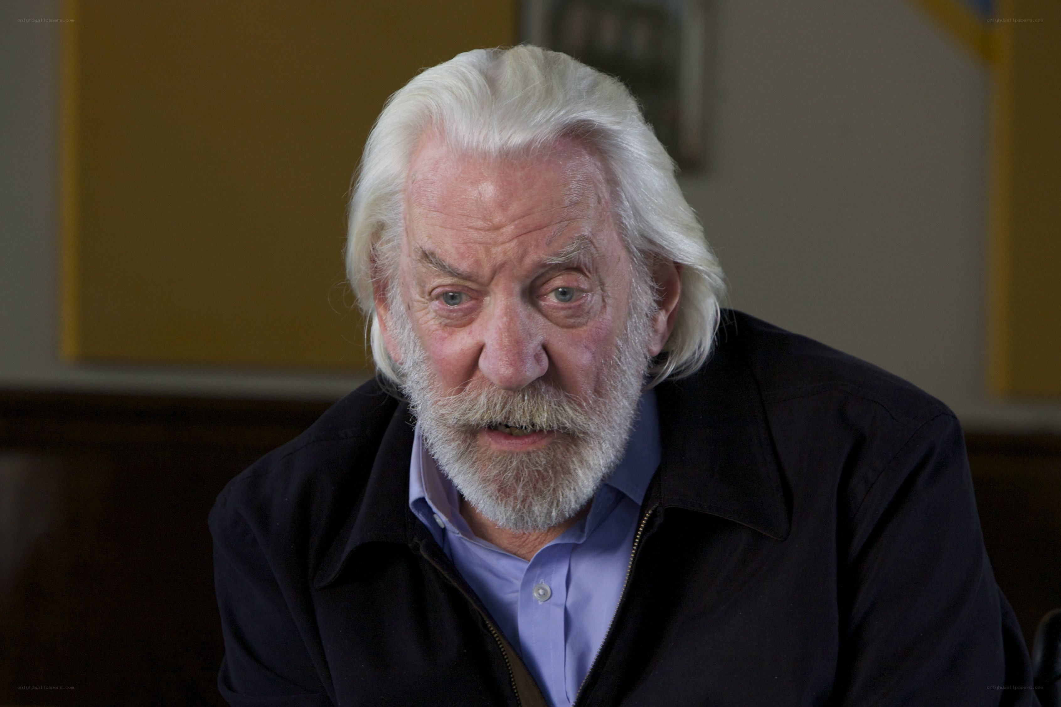 older man with white hair