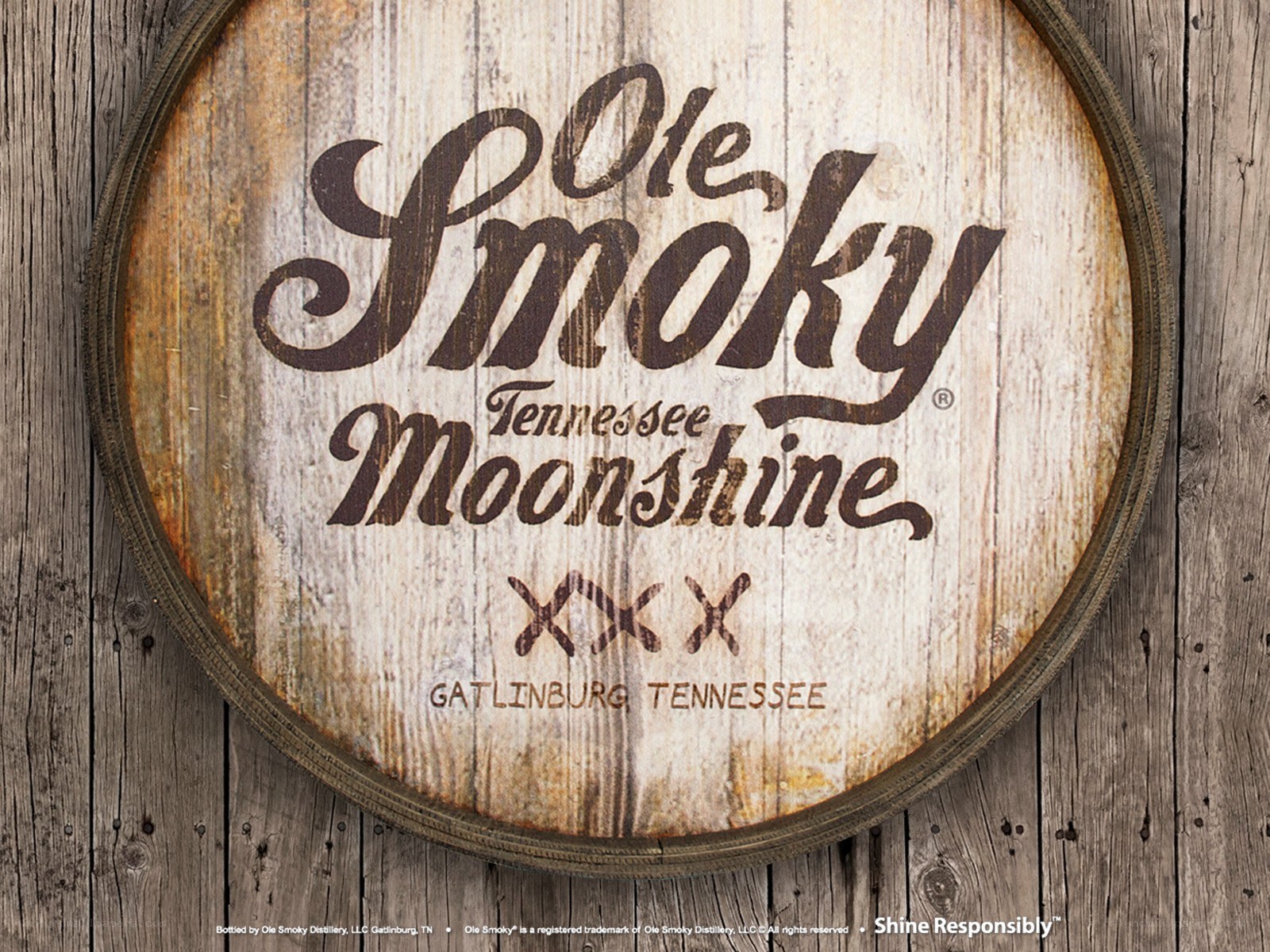 Ole Smoky Moonshine Barrel