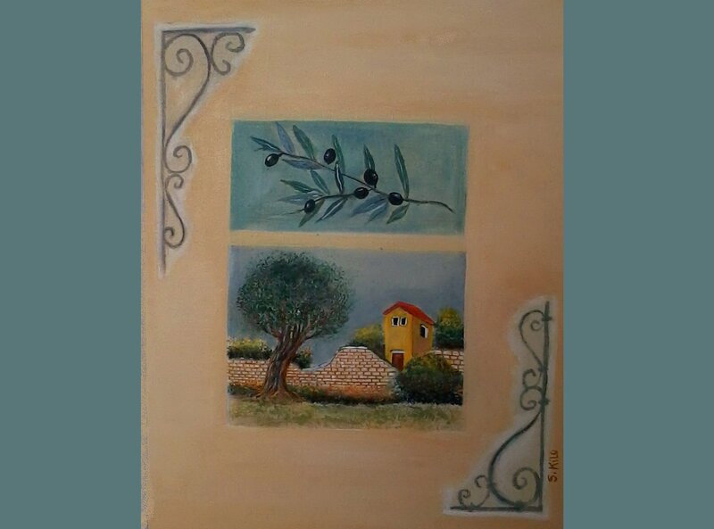 Olive Branch and House