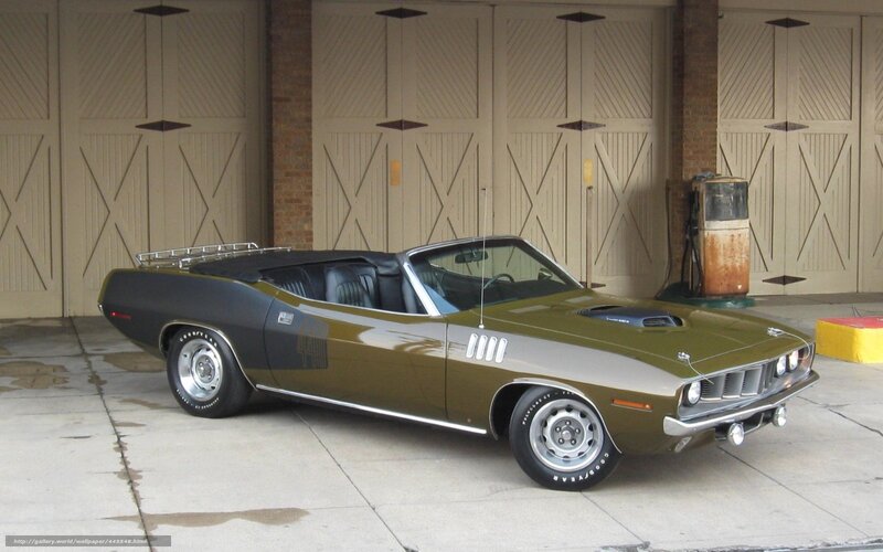 olive green classic convertible