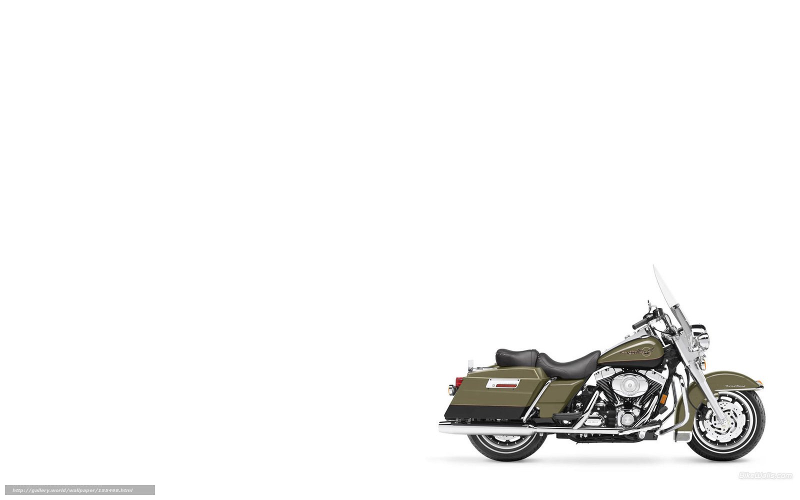 olive green touring motorcycle
