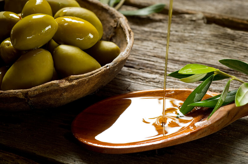 Olive Oil Pouring