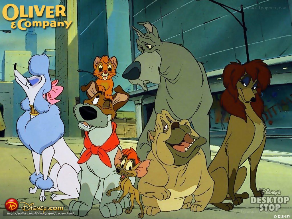 Oliver and Company characters