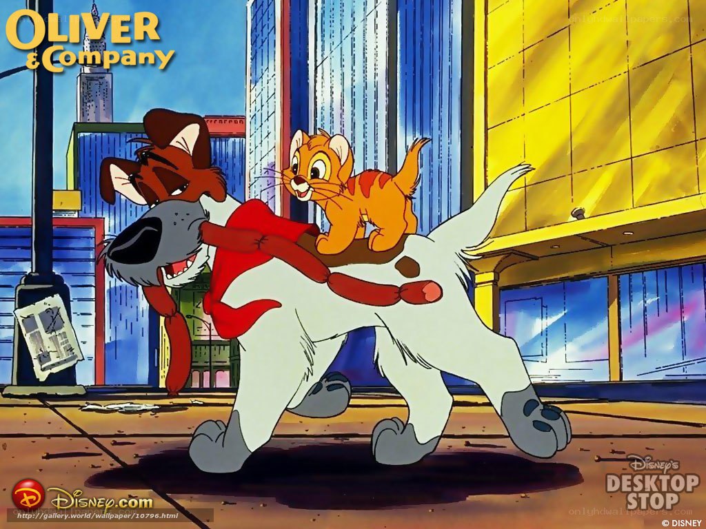 Oliver and Company scene