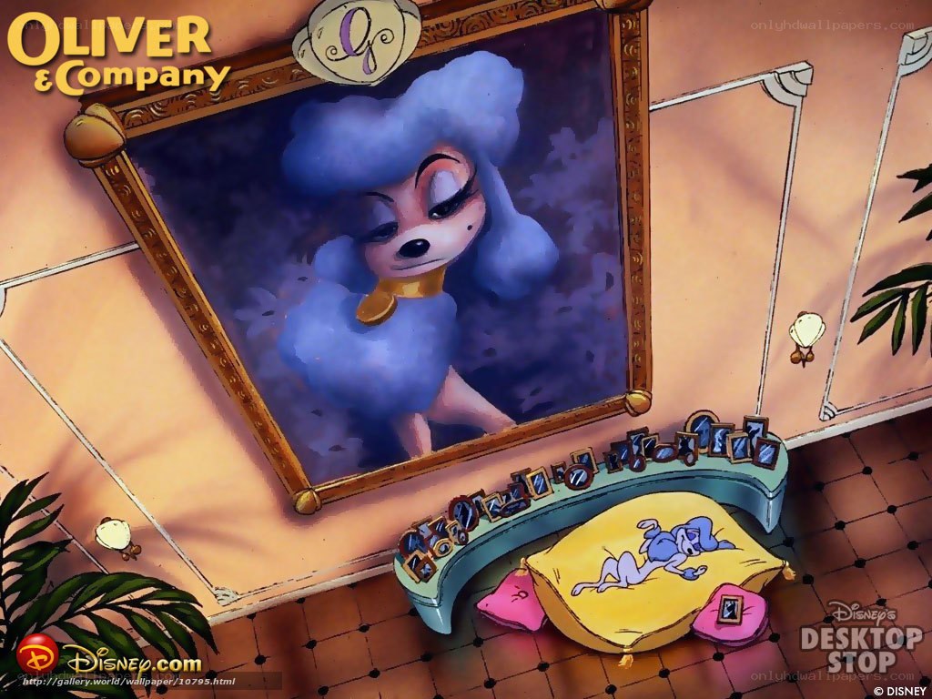 Oliver and Company wallpaper