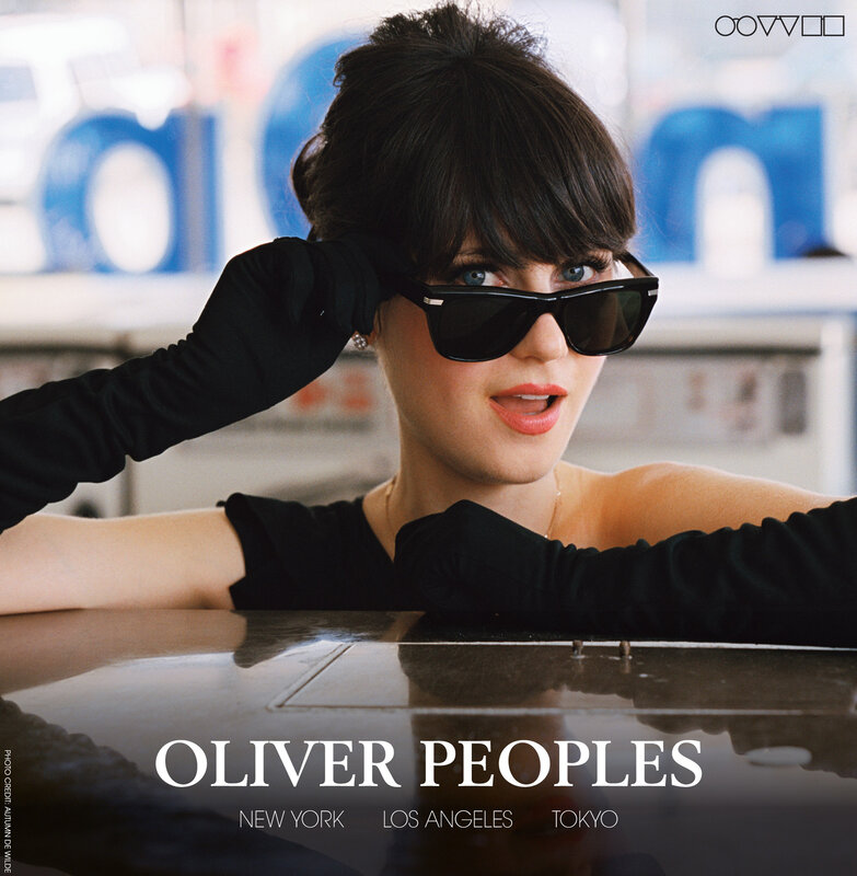 Oliver Peoples sunglasses ad