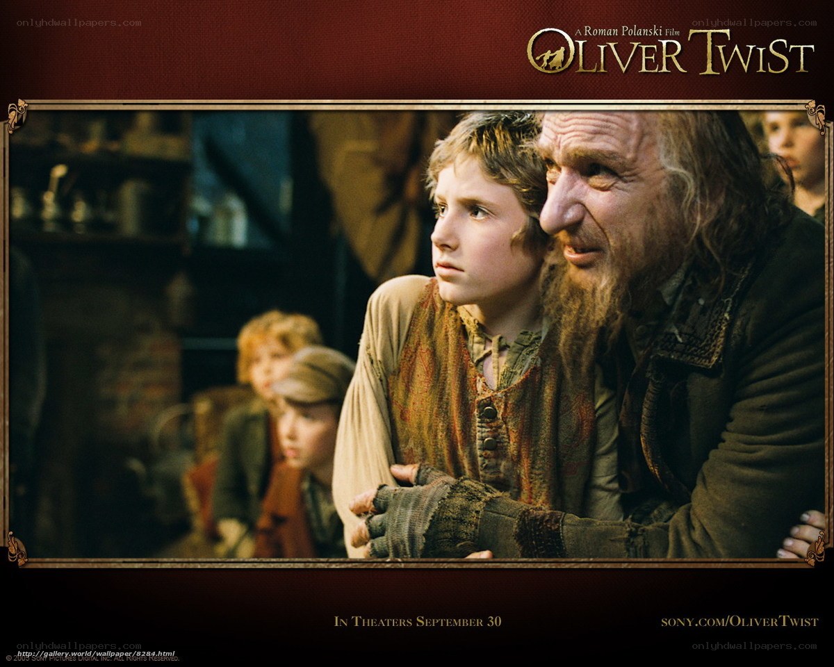 Oliver Twist movie scene