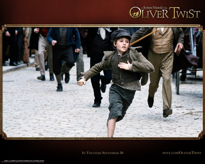 Oliver Twist movie scene
