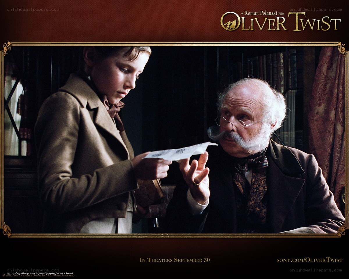 Oliver Twist movie scene
