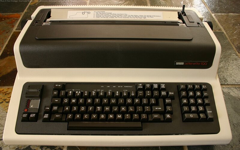 Olivetti Letterwriter 100 typewriter
