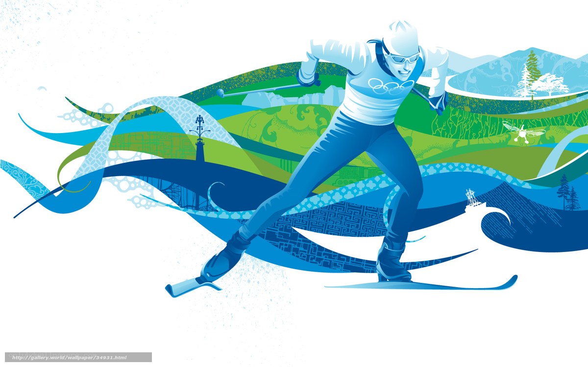 Olympic cross-country skier