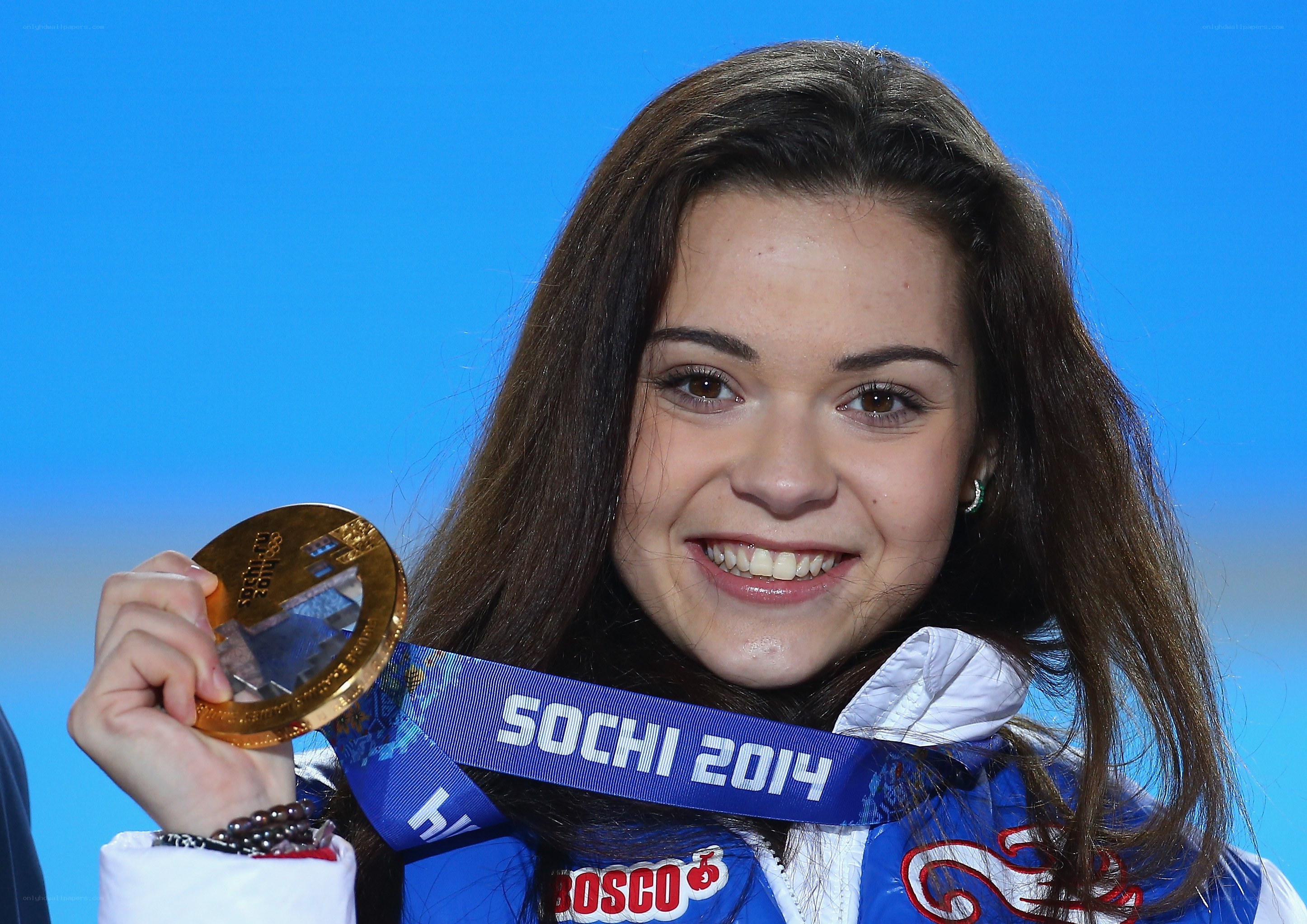 Olympic gold medalist smiling