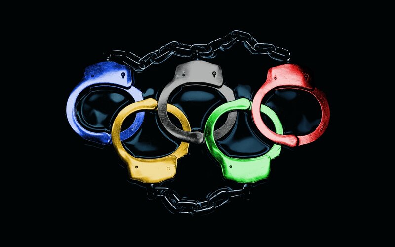 Olympic handcuffs