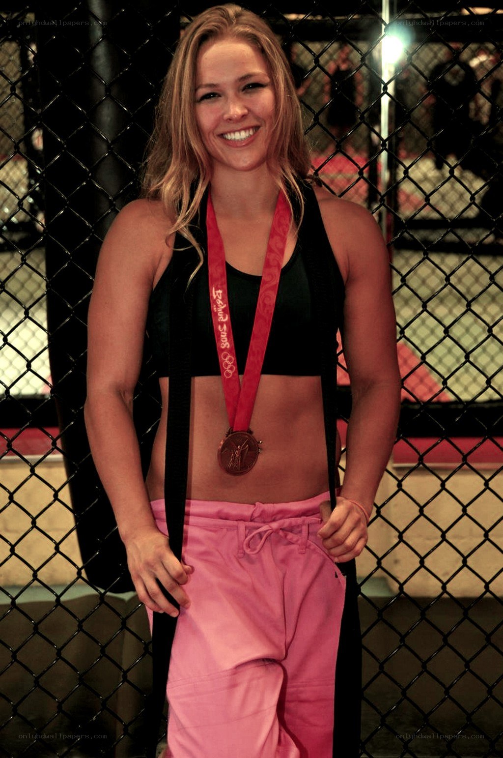 Olympic medalist in gym
