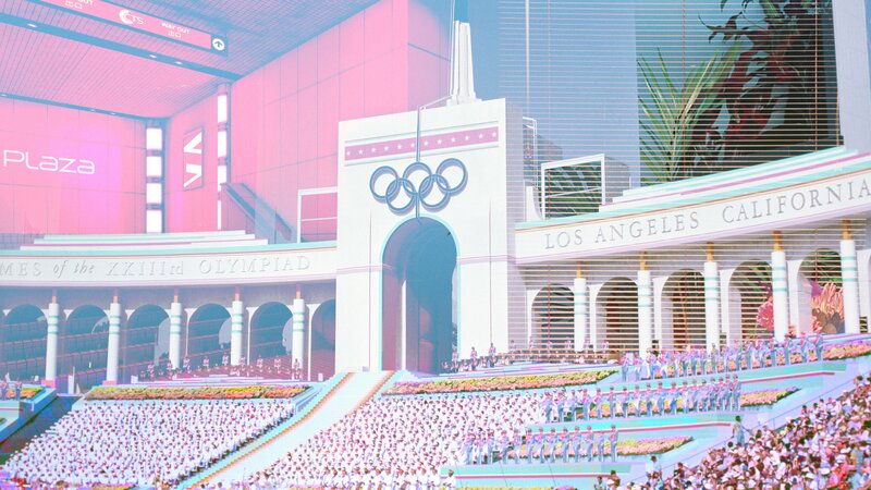 Olympic Opening Ceremony — Pink