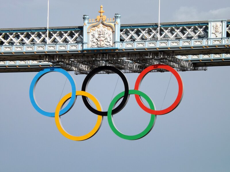 Olympic Rings Hanging