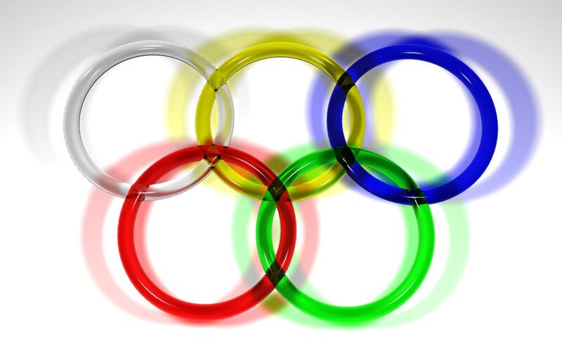 Olympic Rings — Red