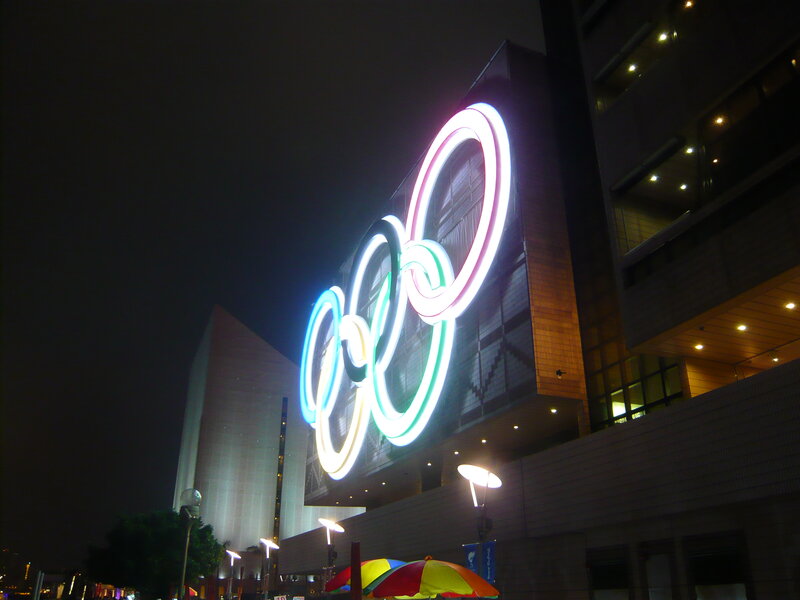 Olympic Rings Sign