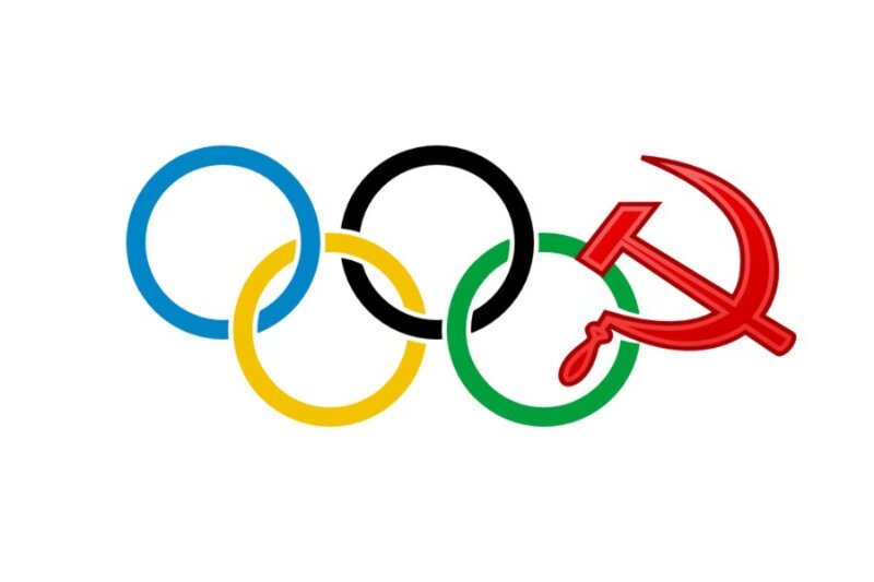 Olympic Rings with Hammer