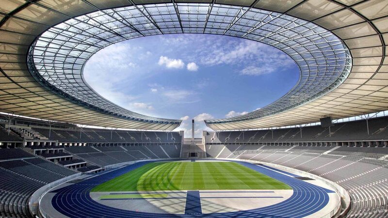 Olympic Stadium in Berlin — Green