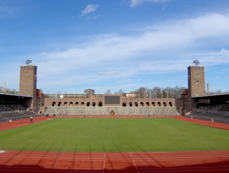 Olympic Stadium in Helsinki
