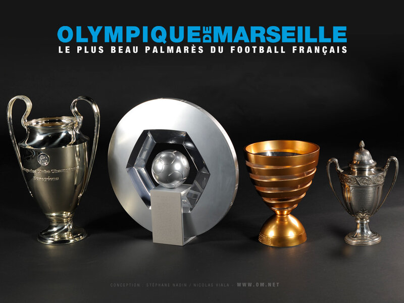 Olympique de Marseille trophies