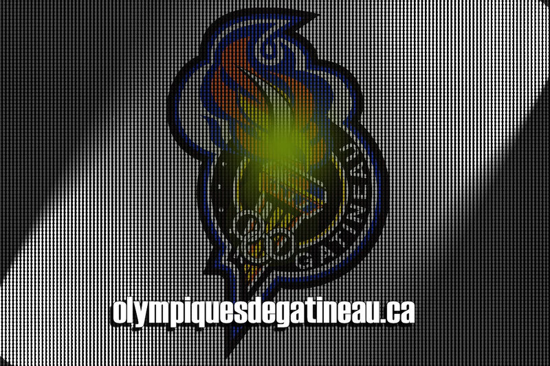 Olympiques De Gatineau Logo — Black