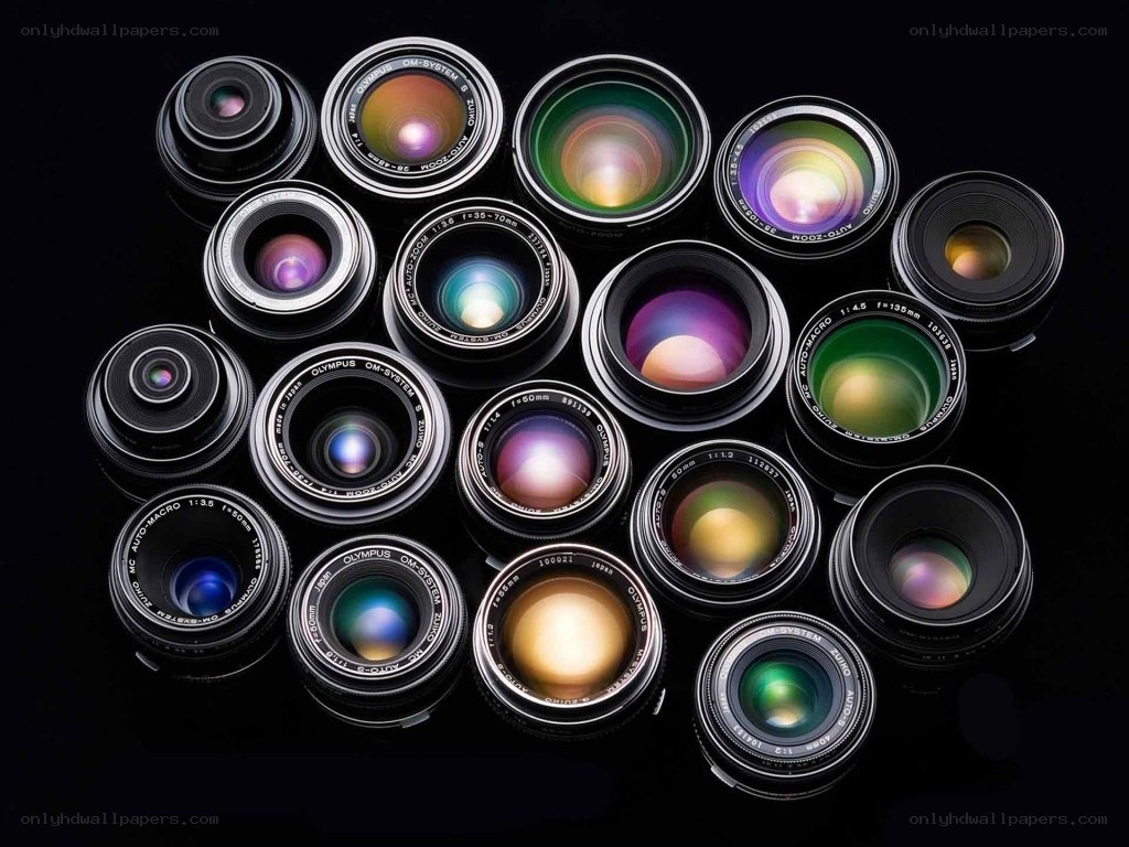 Olympus camera lenses collection