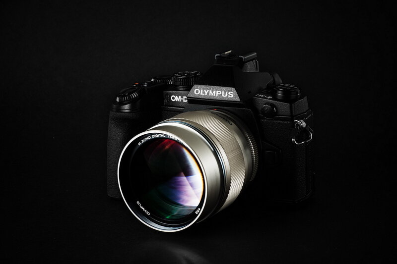 Olympus camera with lens