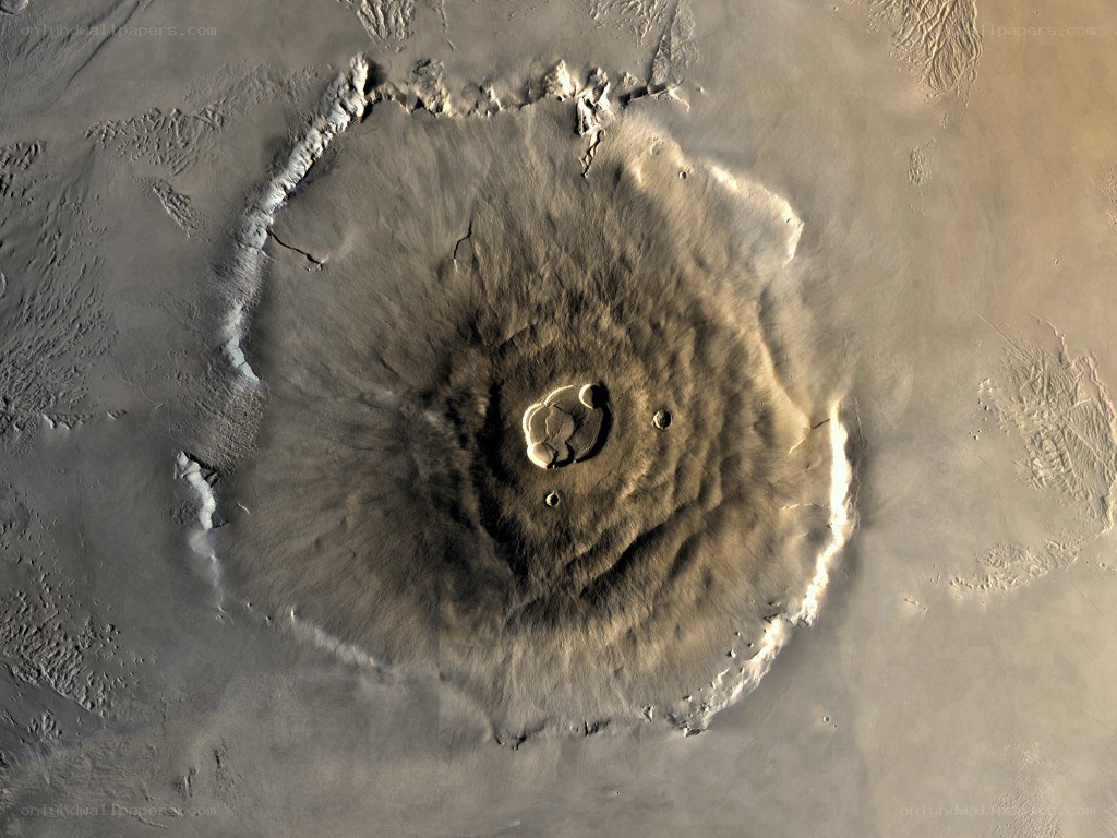 Olympus Mons on Mars