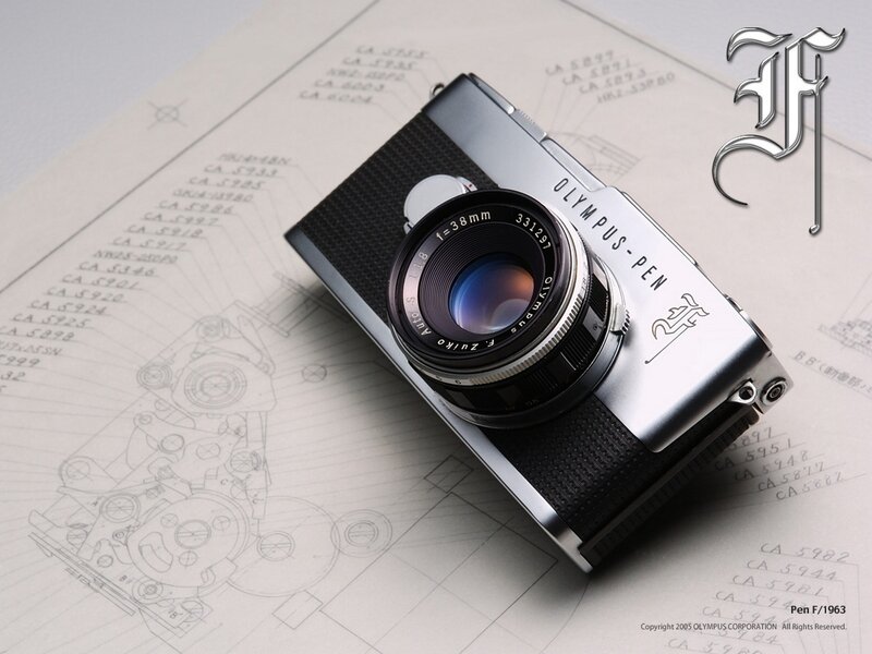 Olympus Pen F camera