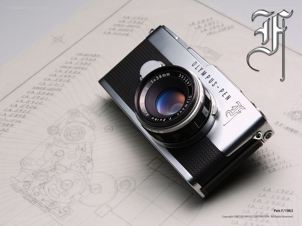 Olympus Pen F camera