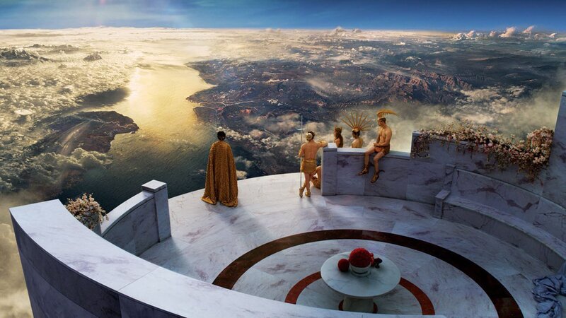 Olympus summit view