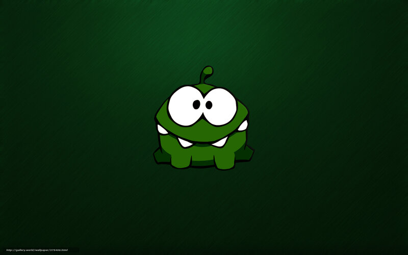 Om Nom character wallpaper